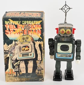 ALPS BATTERY OP TELEVISION SPACEMAN w/ BOX