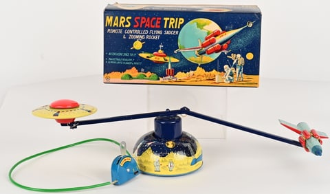 SANKEI BATTERY OP MARS SPACE TRIP w/ BOX
