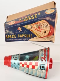ICHIMURA TIN FRICTION SPACE CAPSULE w/ BOX