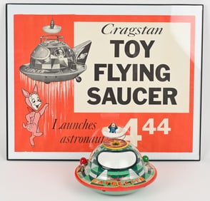 CRAGSTAN MYSTERY ACTION SATELLITE & ADVERTISMENT