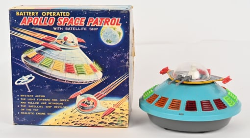 TPS BATTERY OP APOLLO SPACE PATROL w/ BOX