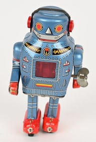 NOGUCHI TIN WINDUP MIGHTY ROBOT w/ LEGS