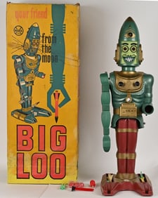 MARX BIG LOO GIANT MOON ROBOT w/ BOX
