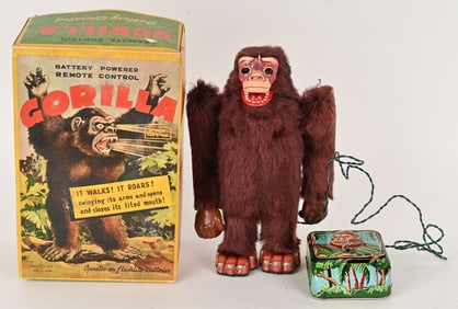 NOMURA BATTERY OP BROWN GORILLA w/ BOX