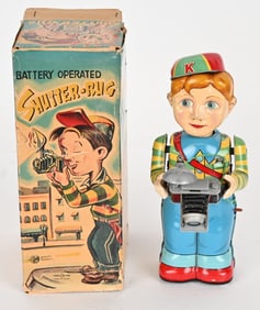 JAPAN BATTERY OP SHUTTER BUG w/ BOX