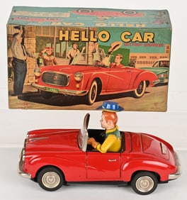 JAPAN BATTERY OP HELLO CAR w/ BOX