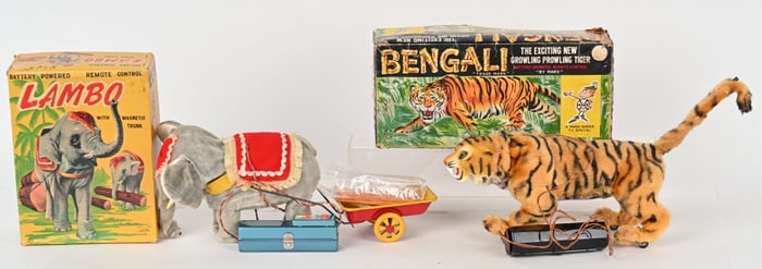 BENGALI TIGER & LAMBO MAGNETIC TRUCK ELEPHANT