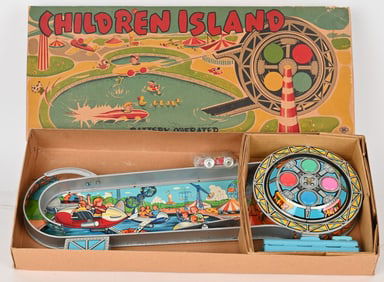 JAPAN BATTERY OP CHILDREN ISLAND w/ BOX