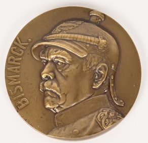 IMPERIAL GERMAN OTTO VON BISMARCK TABLE MEDAL