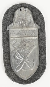 WWII NAZI GERMAN HEER NARVIK CAMPAIGN SHIELD WW2