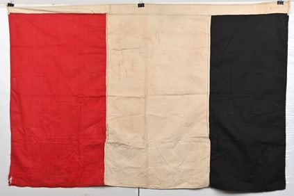 WW1 IMPERIAL GERMAN FLAG LOT WWI FORT LEONARD WOOD