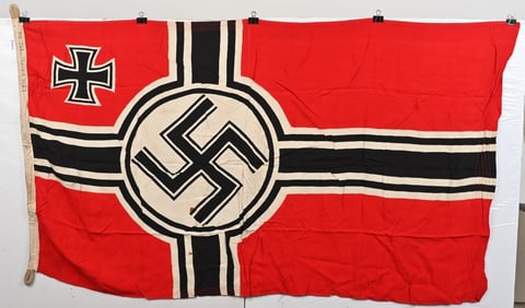 WWII NAZI GERMAN KRIEGSMARINE BATTLE FLAG 100X170
