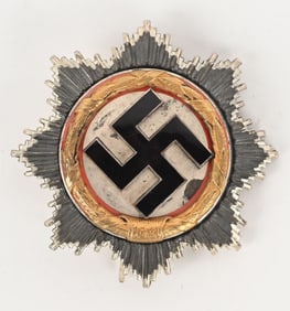 WWII NAZI GERMAN CROSS IN GOLD by C.E. JUNCKER WW2
