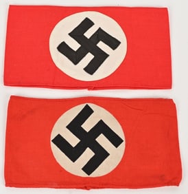 WWII NAZI GERMAN NSDAP PARTY ARMBAND LOT WW2