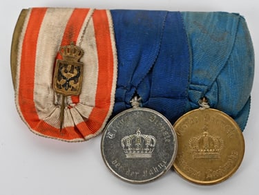 WW1 IMPERIAL GERMAN LONG SERVICE MEDAL BAR WWI