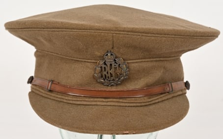 WWI ROYAL FLYING CORPS ENLISTED VISOR CAP WW1