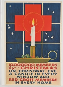 WW1 US AMERICAN RED CROSS POSTER LOT WWI