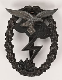 WWII NAZI GERMAN LUFTWAFFE GROUND COMBAT BADGE