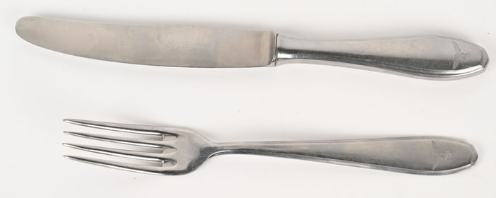 WWII NAZI GERMAN LUFTWAFFE EATING UTENSILS LOT WW2