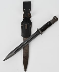 WWII NAZI GERMAN MAUSER K-98 BAYONET & SCABBARD