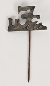 WWII KRIEGSMARINE U-BOAT CAP BADGE U-777 WW2