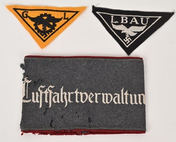 WWII NAZI GERMAN LUFTWAFFE INSIGNIA LOT WW2