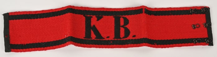 WWII NAZI GERMAN KRIEGSBERICHTER ARMBAND WW2