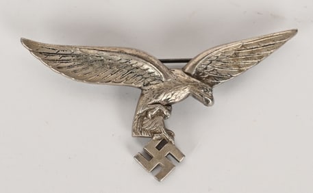WWII NAZI GERMAN LUFTWAFFE OFFICER'S DRESS EAGLE