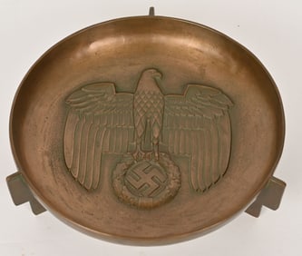 WWII NAZI GERMAN NUREMBERG EAGLE BOWL WW2