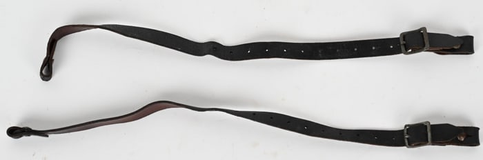 WWII NAZI GERMAN COMBAT HELMET CHISTRAP LOT WW2