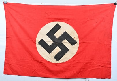 WWII NAZI GERMAN NSDAP FLAG DOUBLE SIDED WW2