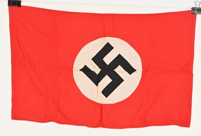 WWII NAZI GERMAN NSDAP FLAG DOUBLE SIDED WW2