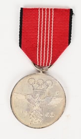 1936 OLYMPIC GAMES COMMEMORATIVE MEDAL