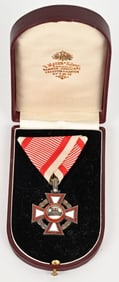 IMPERIAL AUSTRIAN MILITARY MERIT CROSS BY MAYER