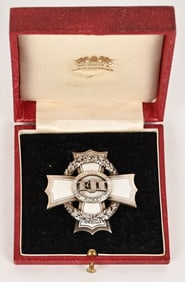 WWI AUSTRIAN WAR MERIT CROSS 3RD CLASS BACHRUCK