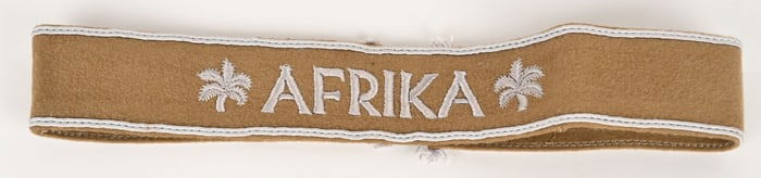 WWII NAZI GERMAN WEHRMACHT AFRIKA CUFFTITLE WW2