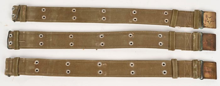 NIETNAMESE NORTH VIETNAM BELT & BUCKLE LOT