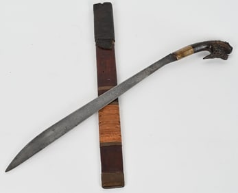 WWII PHILIPPINE LARGE FIGHTING TALIBONG KNIFE WW2