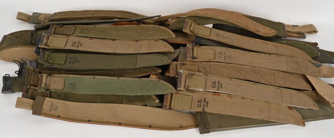 WWII US ARMY / MARINE COPRS MACHETE SCABBARDS WW2