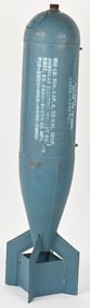 WWII US ARMY PRACTICE M38A2 BOMB 100 LB. INERT WW2
