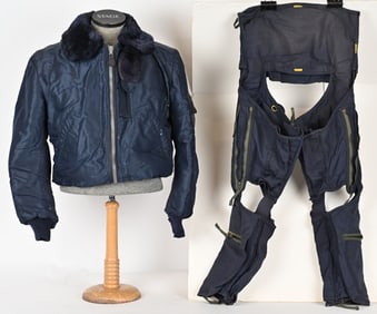KOREAN WAR TYPE B-15C FLYING JACKET & G SUIT