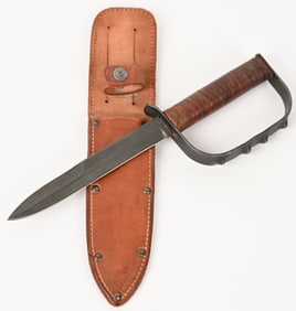 THEATER MADE KNUCKLE FIGHTING KNIFE WW2