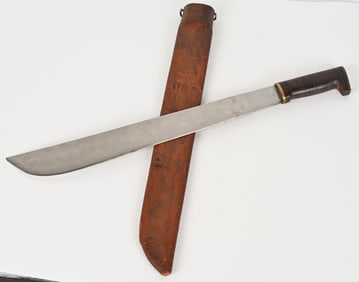 WWII US ARMY SIGNAL CORPS MKD COLLINS MACHETE WW2