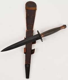 WWII BRITISH SYKES FAIRBAIRN FIGHTING KNIFE WW2