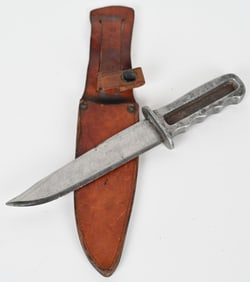 WWII AUSTRALIAN TYPE 2 SEE THROUGH FIGHTING KNIFE