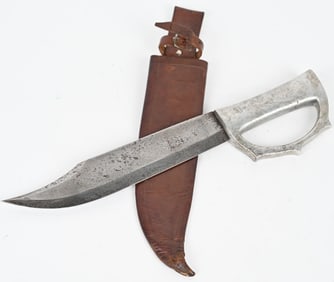 WWII AUSTRALIAN MADE 3 POINTED KNUCKLE KNIFE WW2