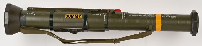 US AT4 ANTI TANK ROCKET LAUNCHER