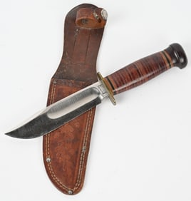 WWII MARBLES GLADSTONE MI. FIGHTING KNIFE WW2