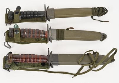 EARLY M4 COMBAT BAYONET LOT PAL CAMILLUS JAPAN