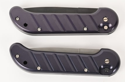 US NAVY SEAL STERILE BLACK KNIFE USN LOT OF 2